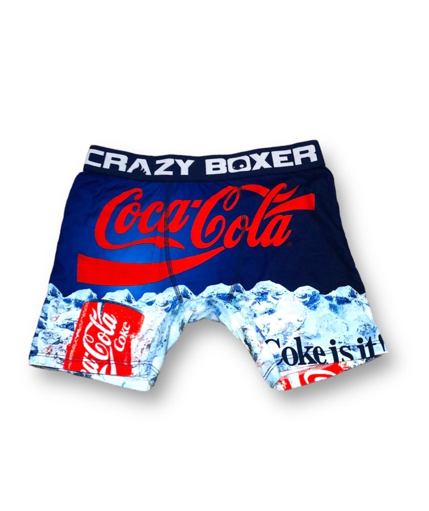 Crazy Boxer Coca Cola Coke is It! Men's Boxer Brief (NWOT) - Small