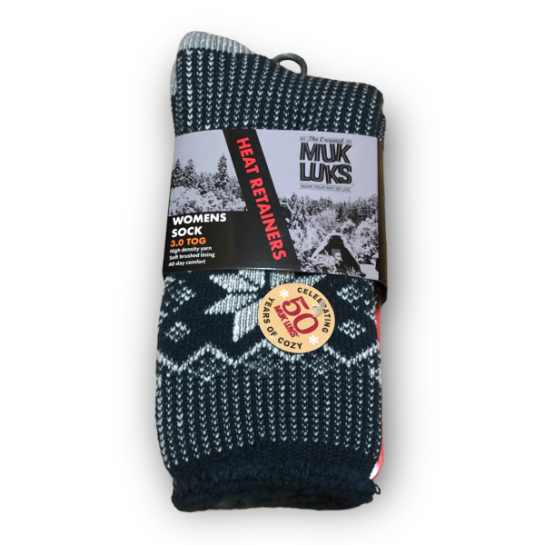 Women's 3-Pair Heat Retainer Socks – MUK LUKS